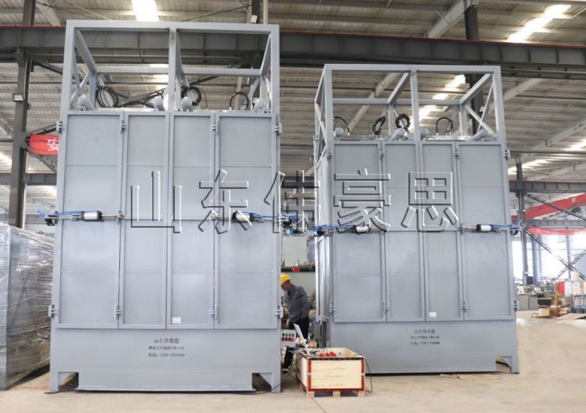 電石顆粒噸袋拆包機 雙工位自動(dòng)噸包破包機